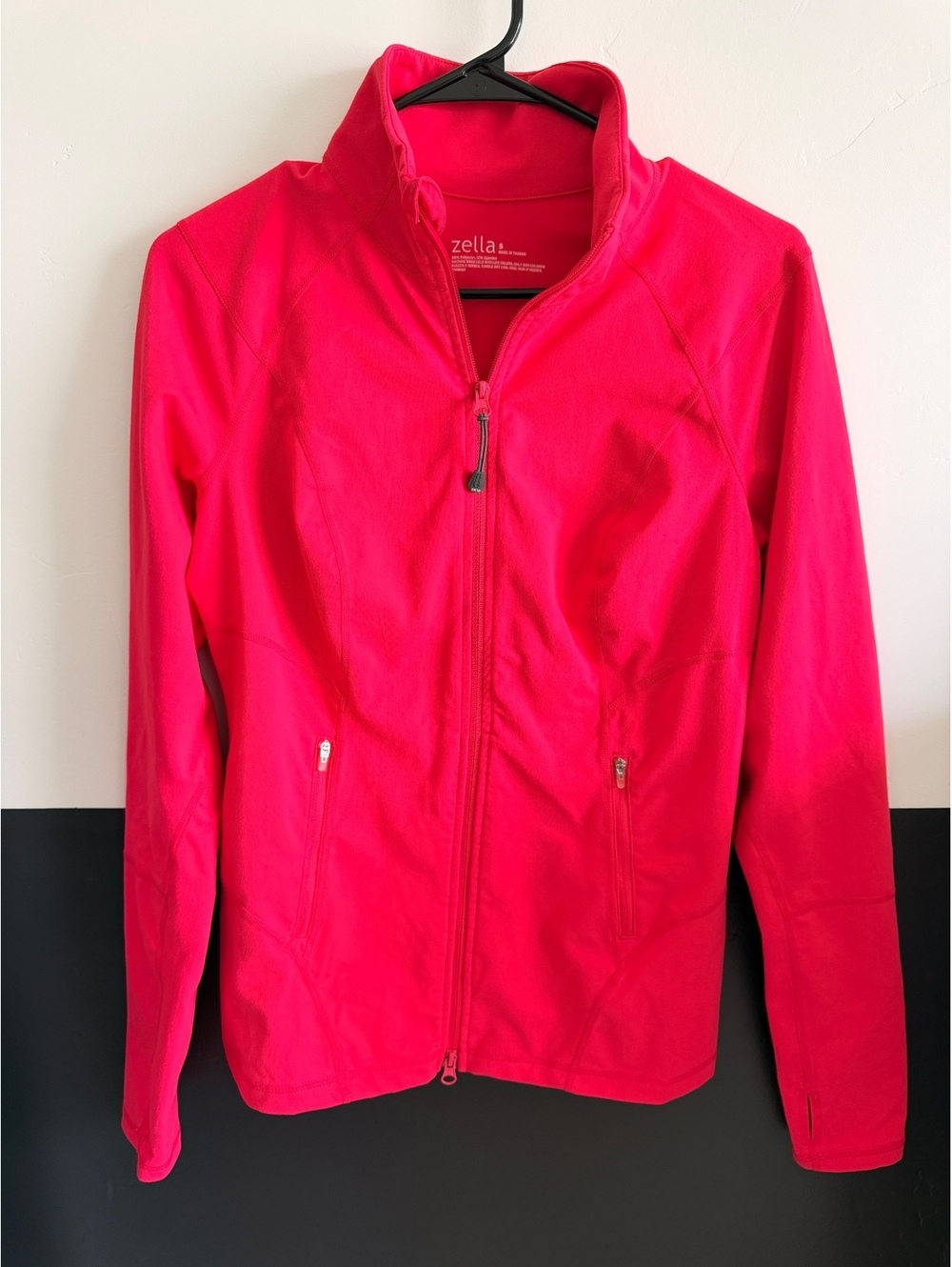 Zella Size Small Full Zip Front Performance Jacket